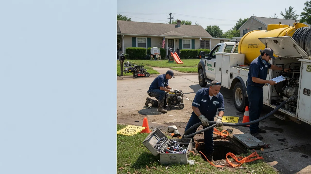 Septic Tank Pumping in Sparta, NJ near me